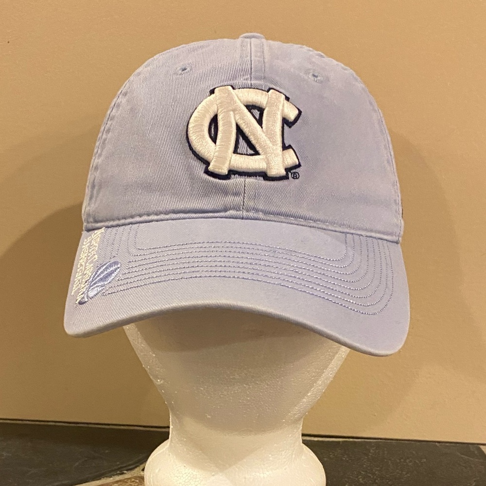 Y2K VTG ESPN College Gamenight UNC Tar Heels Cap Carolina Blue Drew Pearson